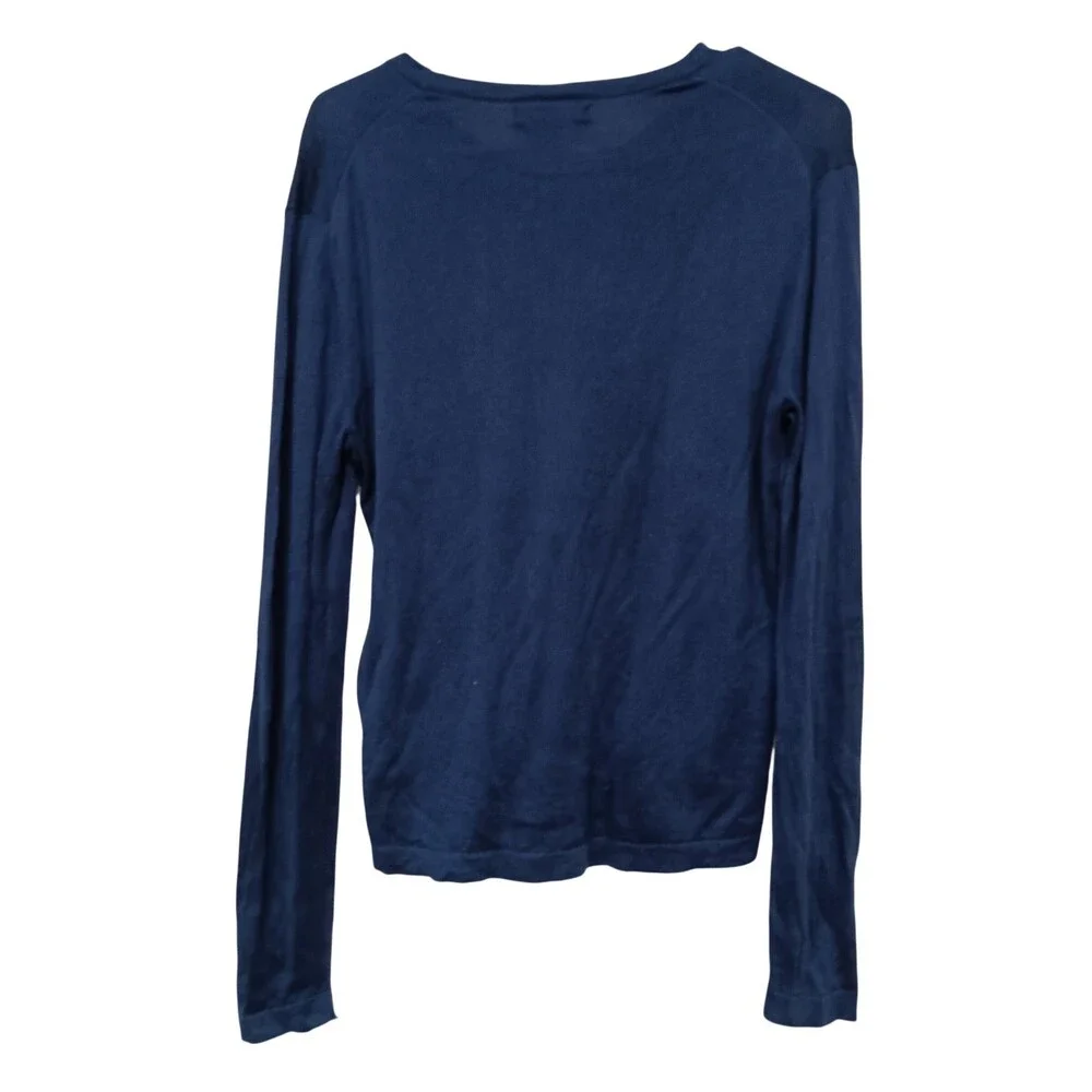 Banana Republic Men's V Neck Long Sleeve Lightweight Luxury Blend Sweater Size S